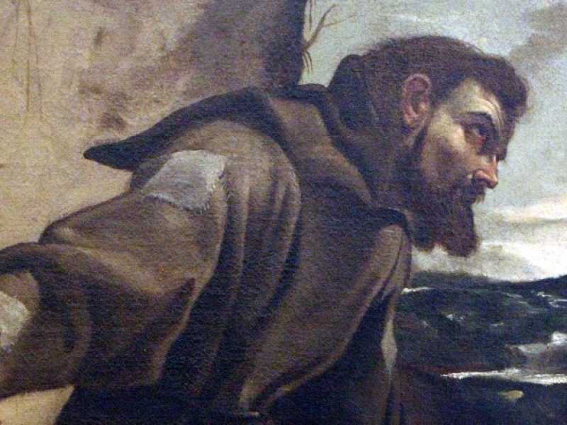 San Francesco in un'opera di Annibale Carracci