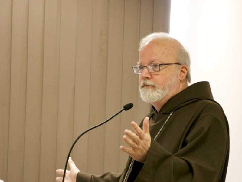 Il cardinale Sean Patrick O'Malley, arcivescovo di Boston