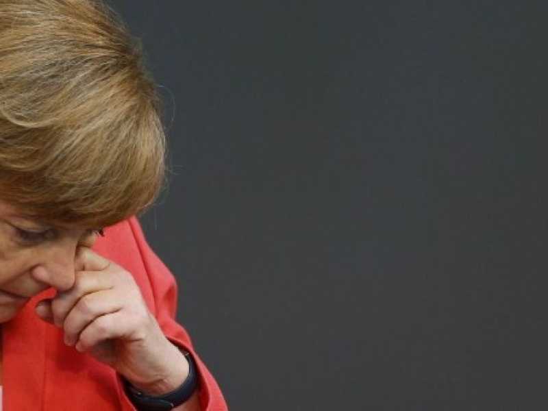La Cancelliera tedesca Angela Merkel (foto LaPresse)