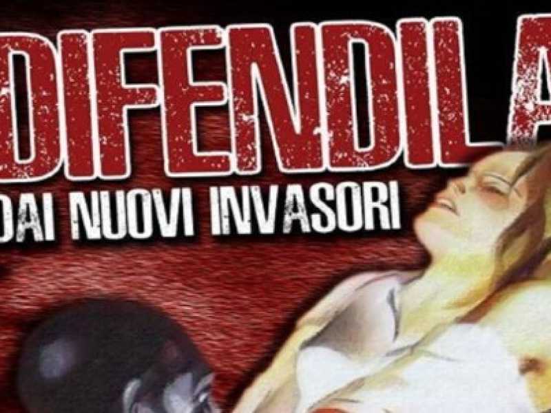 Un manifesto di Forza Nuova contro i &ldquo;nuovi invasori&rdquo;