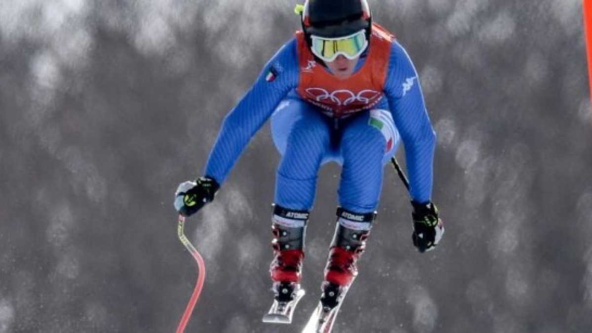 Immagine di Discesa libera azzurra. Sofia Goggia è d'oro a PyeongChang 2018