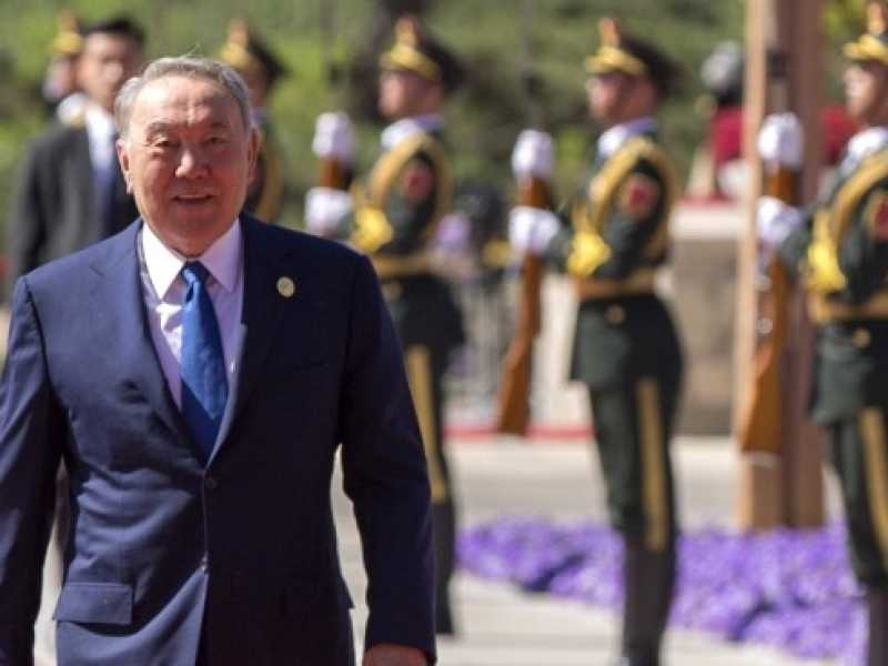 Il presidente del Kazakistan, Nursultan Nazarbayev (foto LaPresse)