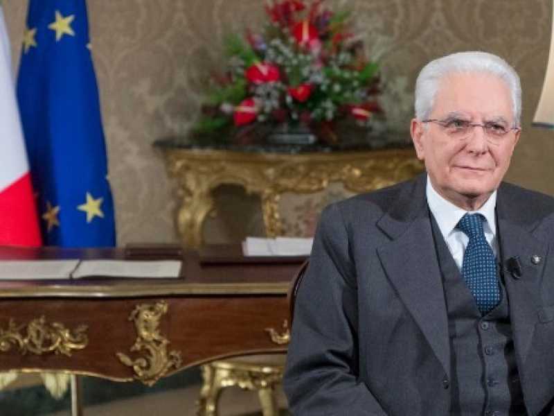 Sergio Mattarella (foto LaPresse)