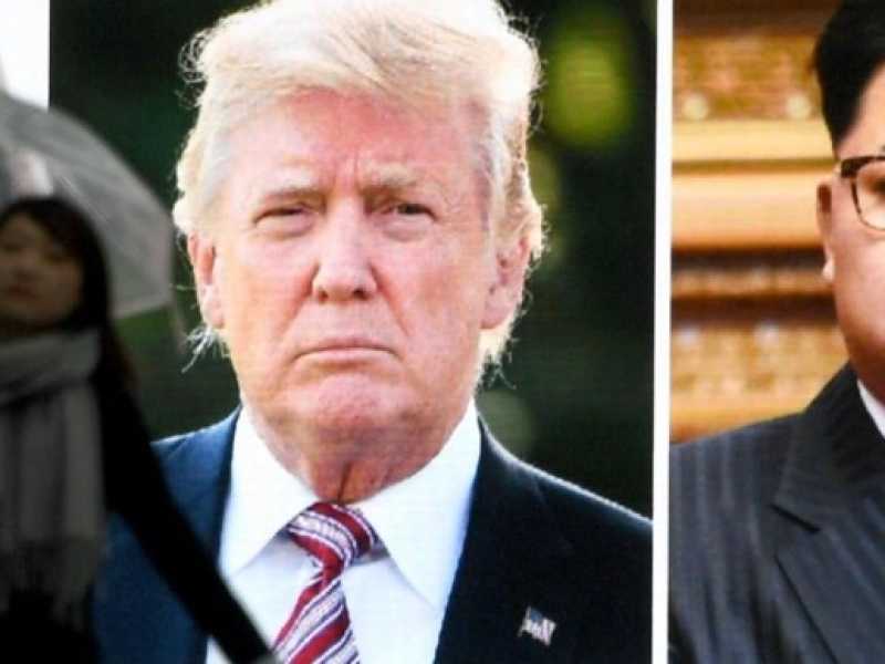 Trump - Kim Jong Un: incontro a maggio (foto LaPresse)