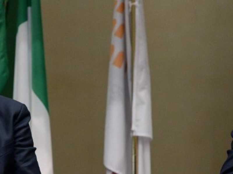 Walter Veltroni e Paolo Gentiloni (foto LaPresse)