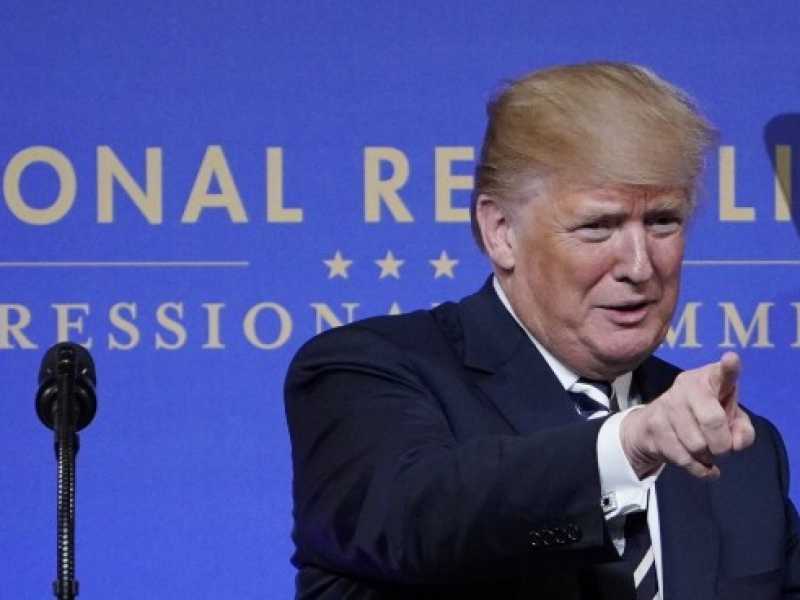 Donald Trump (foto LaPresse)