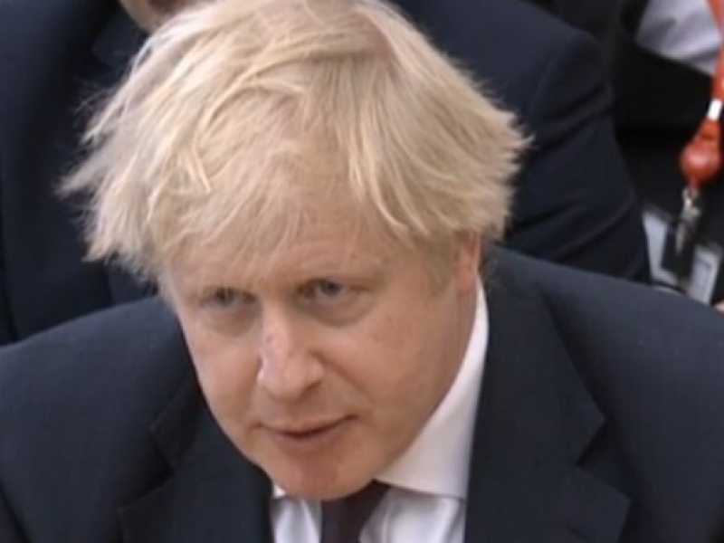 Il ministro degli Esteri del Regno Unito Boris Johnson (foto LaPresse)