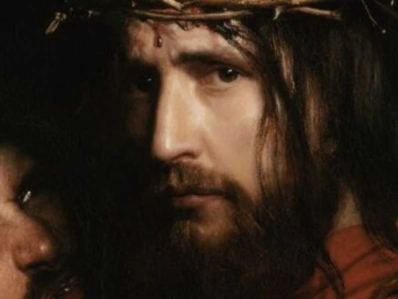 Cristo deriso da un soldato. Carl Heinrich Bloch (1835-1890)