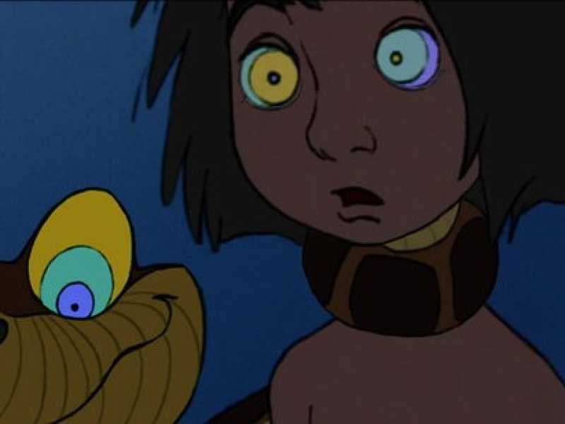 Una scena del "Libro della Giungla" Disney