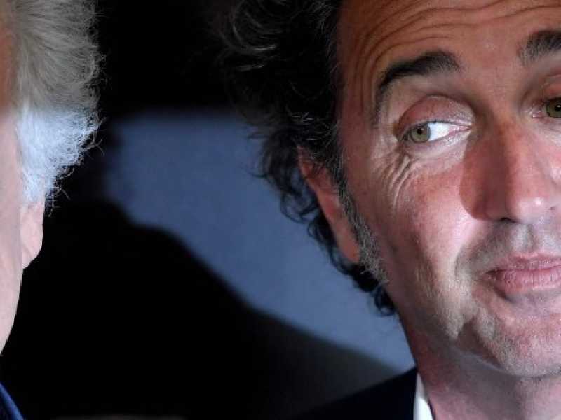 Toni Servillo e Paolo Sorrentino (foto LaPresse)