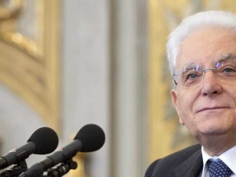 Sergio Mattarella (foto LaPresse)