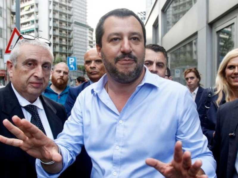 Matteo Salvini (foto LaPresse)