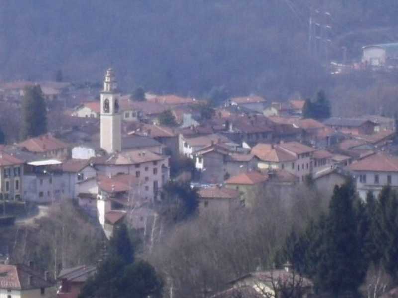 Una veduta di Rodero, provincia di Como