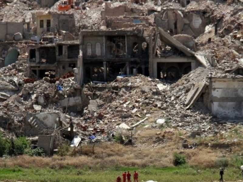 Mosul, maggio 2018. Foto LaPresse