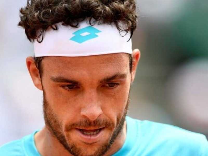 Marco Cecchinato (foto LaPresse)