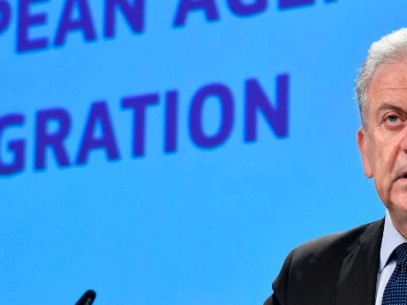 Dimitris Avramopoulos. Foto LaPresse
