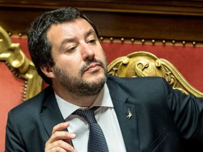 Matteo Salvini (foto LaPresse)