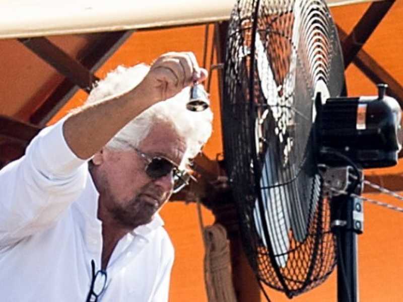 Beppe Grillo (foto LaPresse)