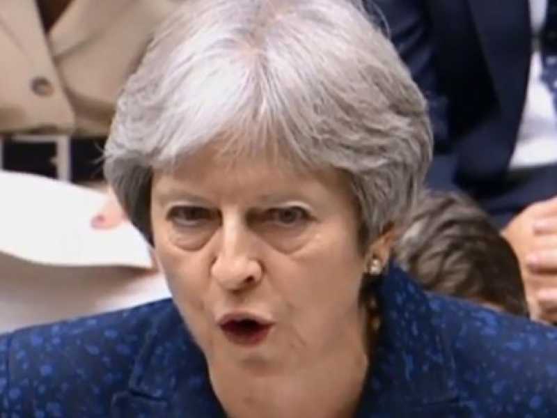 Theresa May (foto LaPresse)
