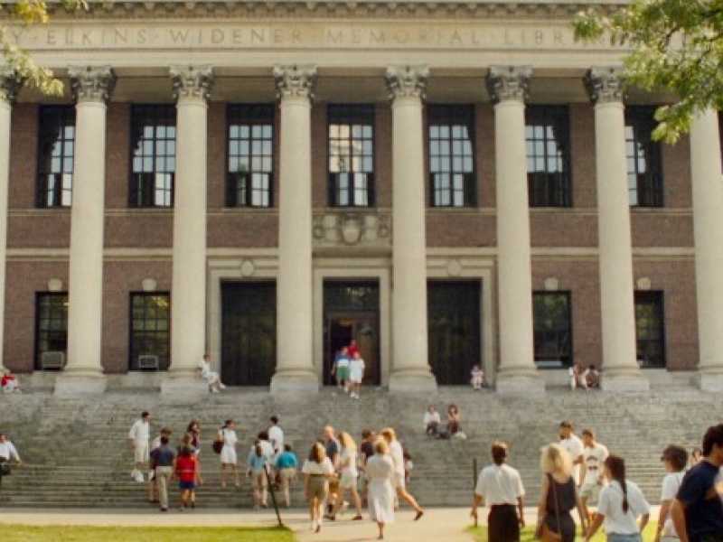 The Widener Library - Harvard University. Foto di Will Hart via Flickr