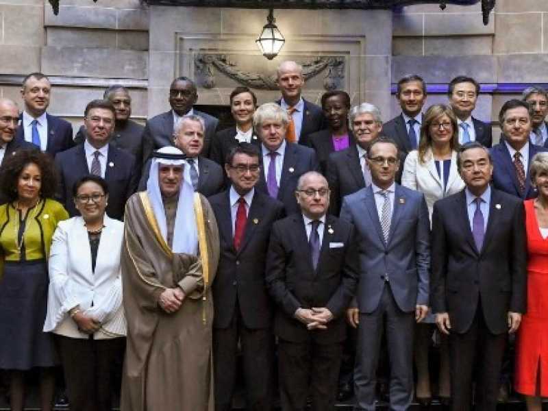 Argentina, ministri degli Esteri al summit G20 a Buenos Aires (foto LaPresse)