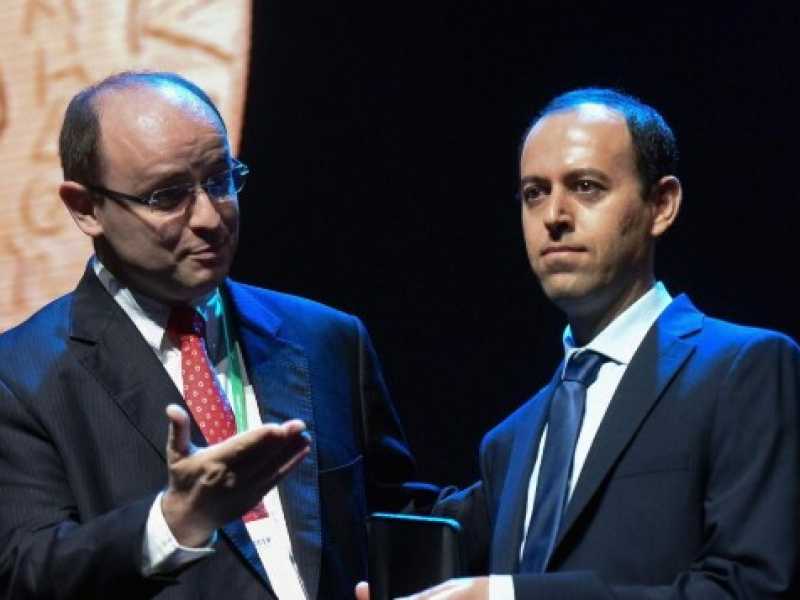 Caucher Birkar premiato con la medaglie Fields (foto LaPresse)