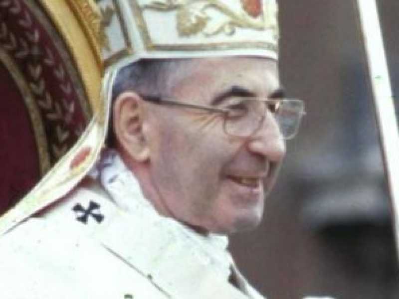 Papa Luciani (foto LaPresse)