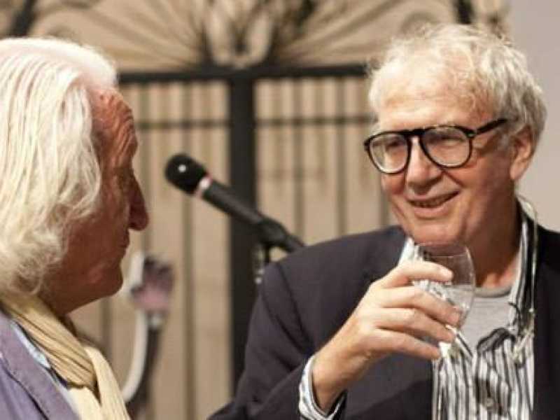 Vincino (a destra) e Forattini (via Facebook)
