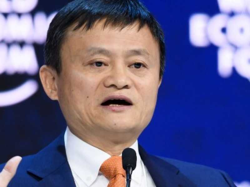 Jack Ma, uomo pi&ugrave; ricco della Cina, lascer&agrave; la guida di Alibaba. Foto LaPresse