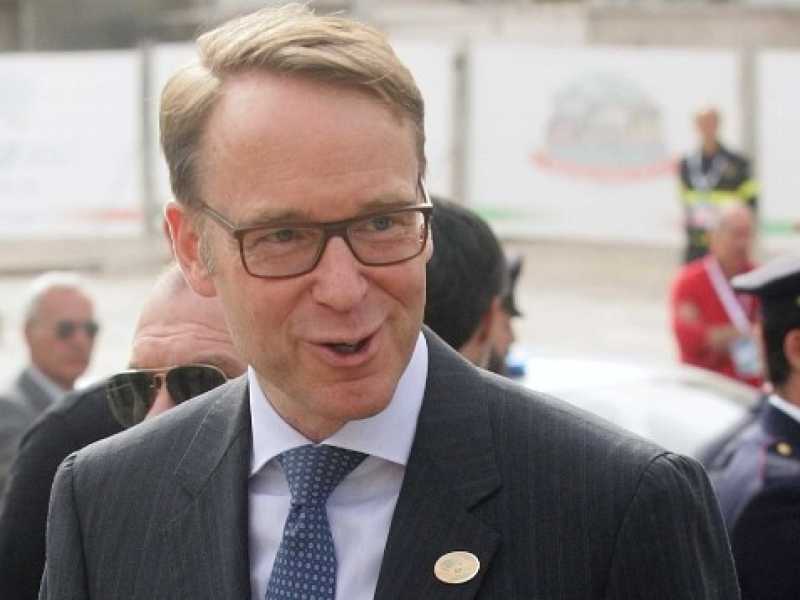 Il presidente della Banca centrale tedesca Jens Weidman (Foto LaPresse)