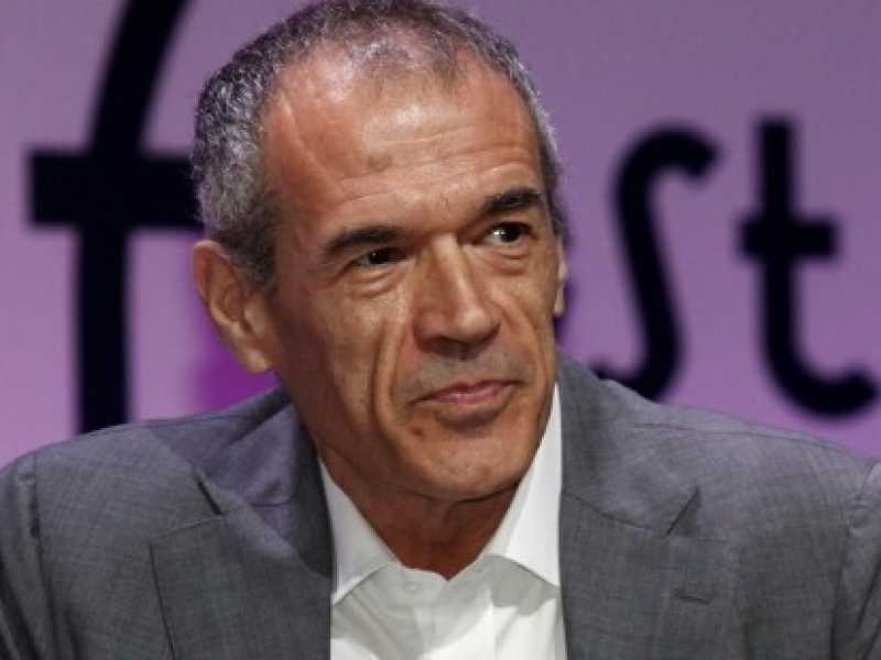 Carlo Cottarelli (foto LaPresse)