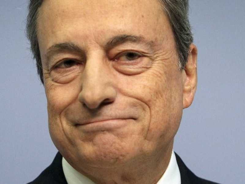 Mario Draghi (foto LaPresse)
