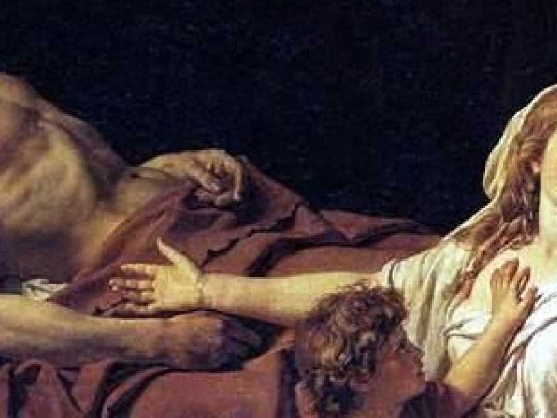 Jacques-Louis David, Andromaca piange Ettore
