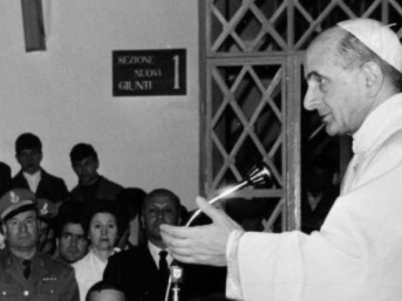 Papa Paolo VI (foto LaPresse)