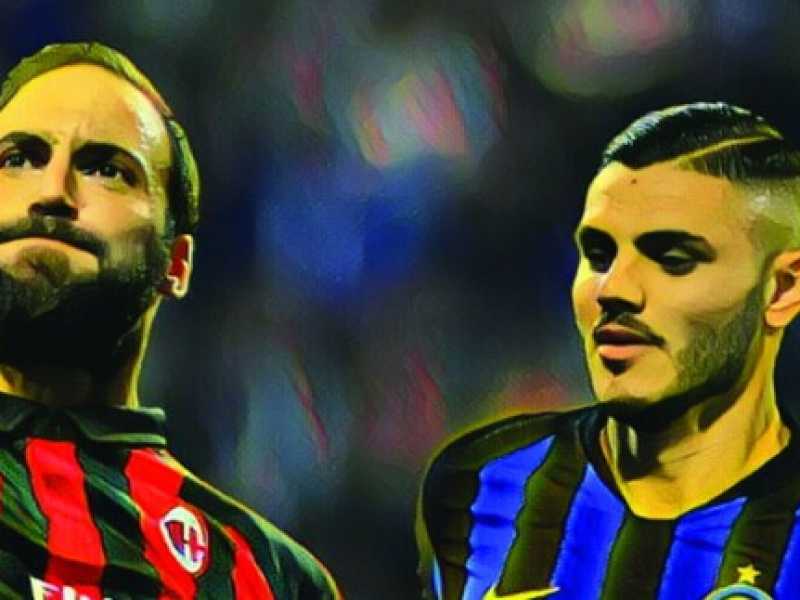 Icardi, Higuain: il coccodrillo e l’ospite d’onore