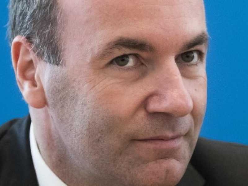 Manfred Weber. Foto LaPresse