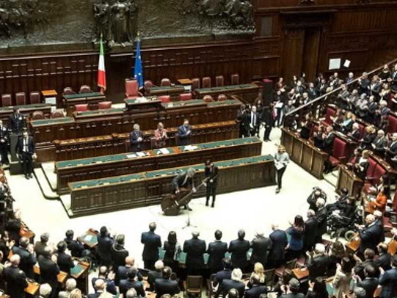 L'Aula di Montecitorio (foto LaPresse)