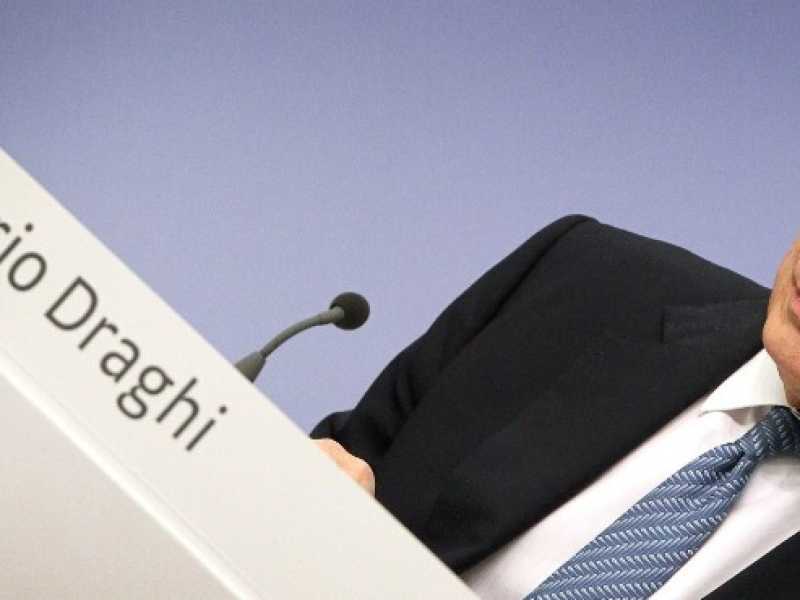 Mario Draghi (foto LaPresse) 