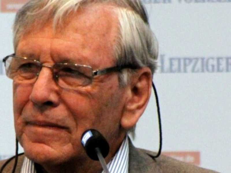 Amos Oz, Leipzig Book Fair 2013 (foto di Lesekreis, via Wikipedia)