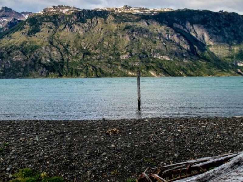 Uno scorcio del parco nazionale Torres del Paine, in Patagonia. Foto LaPresse