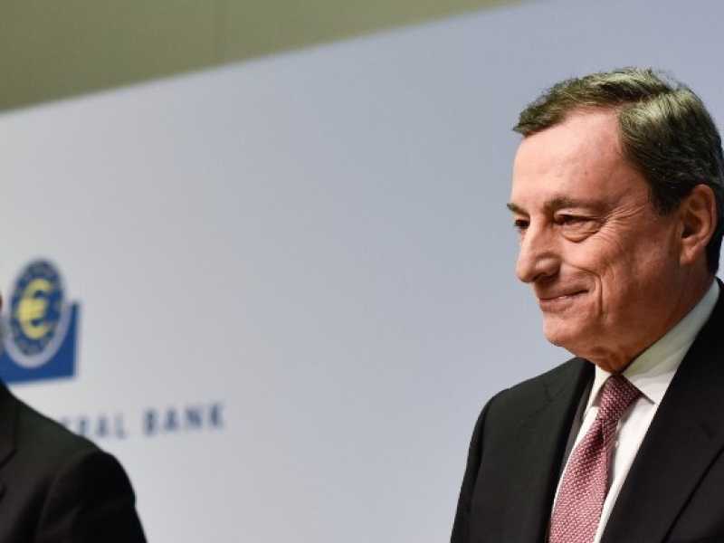 Mario Draghi (foto Imagoeconomica) 