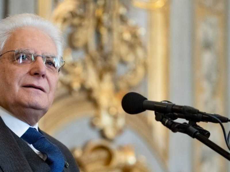 Sergio Mattarella (foto LaPresse)