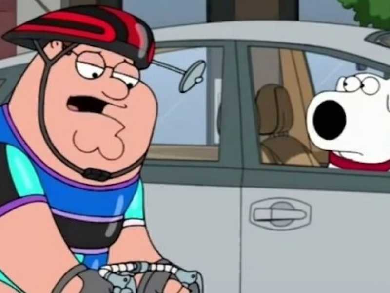 Una scena di Family Guy 