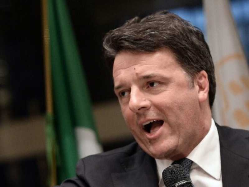 Matteo Renzi (foto LaPresse)