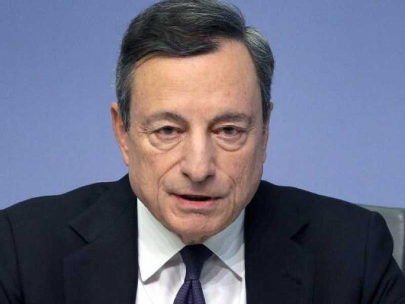 Mario Draghi (foto LaPresse)