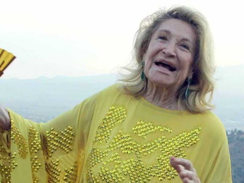 La stilista Marta Marzotto in una foto del 2014 (Foto LaPresse)