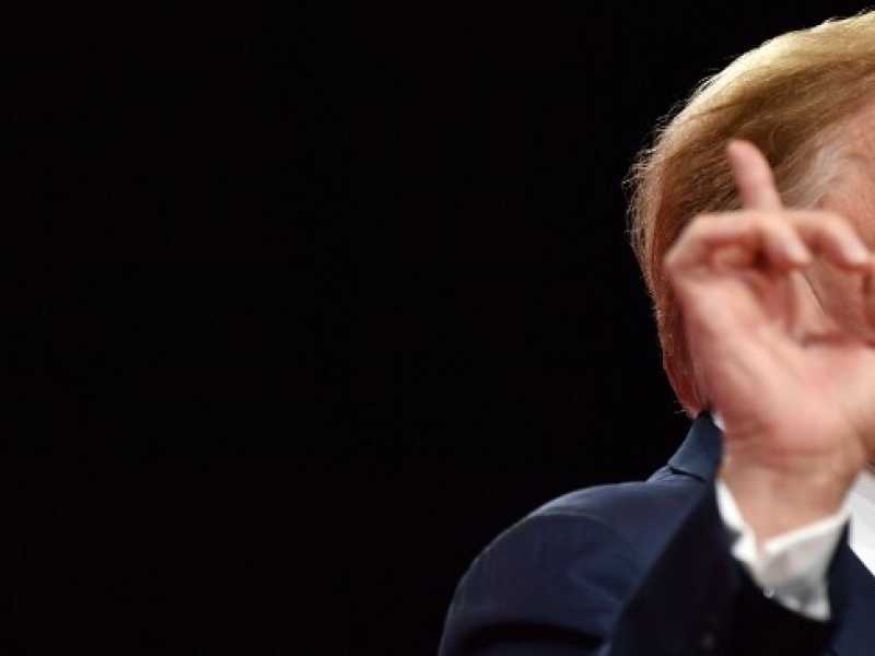 Donald Trump (foto LaPresse)