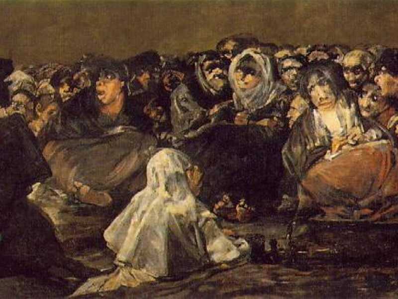 Il sabba delle streghe di Francisco Goya
