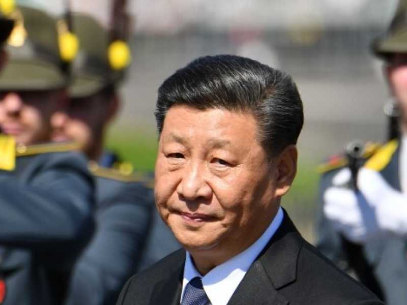 Il presidente cinese Xi Jinping si &egrave; recato all'Altare della Patria durante la sua visita a Roma (Foto LaPresse)