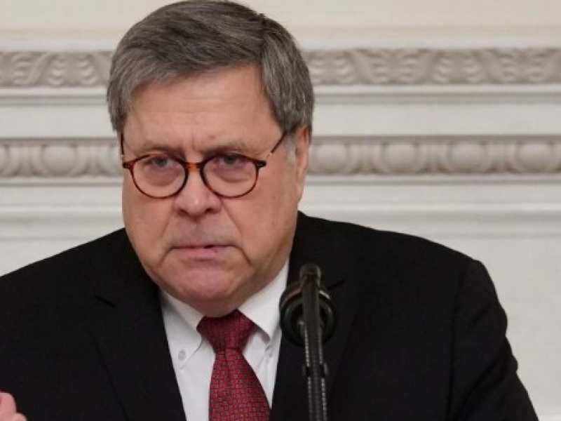 Il ministro della Giustizia WIlliam Barr (Foto LaPresse)